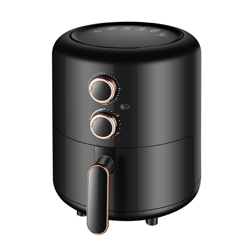 DH-708 Electric Air Fryer 3liters with adjustable time and temperature control
